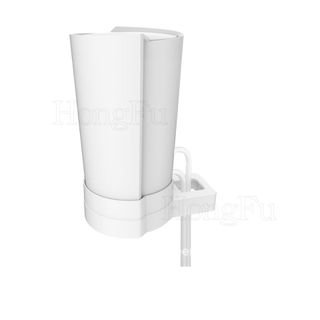 適用於TP-Link Deco X95/X90/XE2000 WiFi 6路由器 節省空間 鋁合金壁掛支架 收納架 掛架