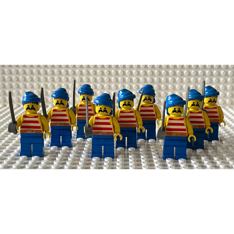 LEGO樂高 海盜系列 絕版 二手 6254 海盜 人偶