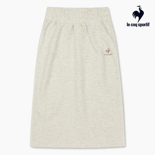 【LE COQ SPORTIF 法國公雞】韓風潮流長裙-女款-米色-LKQ82251