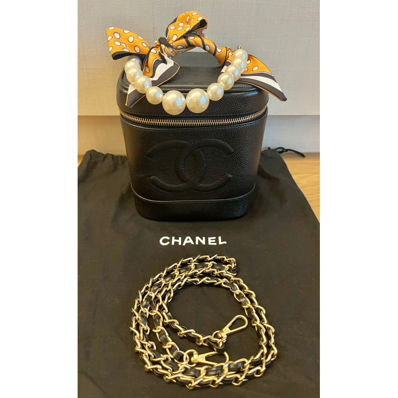 真品香奈兒 Chanel vintage化妝箱