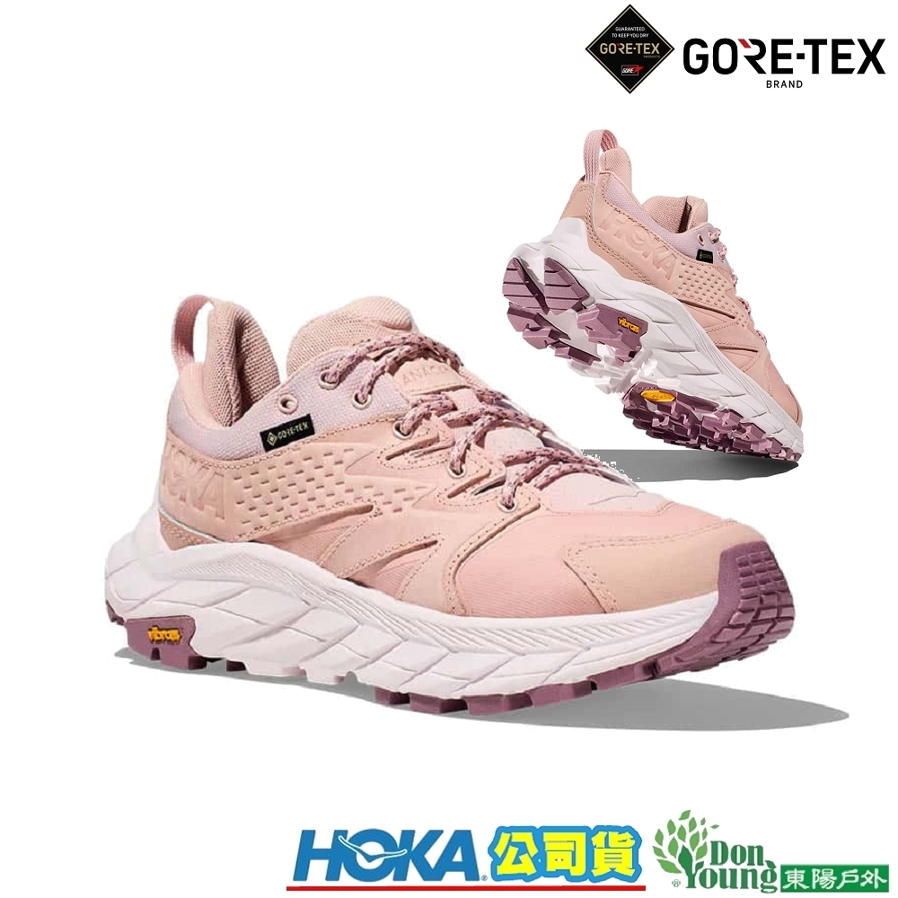 【HOKA 】中性款 ANACAPA LOW GTX防水透氣低筒健行登山鞋 HO1136670PWWM