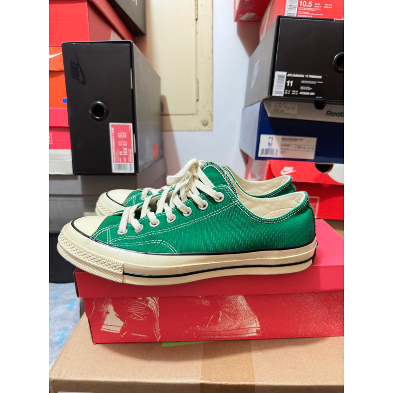 converse 1970 奶油底 綠色