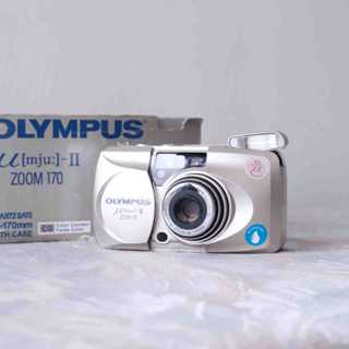 盒裝 Olympus Mju ii zoom 170 (stylus zoom) 喵兔 變焦 傻瓜 底片相機