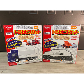 日本 NISSIN 日清 原裝進口 TOMICA 汽車餅乾 汽車造型餅乾 40g MOMO特價65