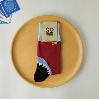 【西班牙加利西亞設計襪 大白鯊 歐洲製】SomosOcéano 致敬史匹柏電影 大白鯊 JAWS 官方正品現貨在台
