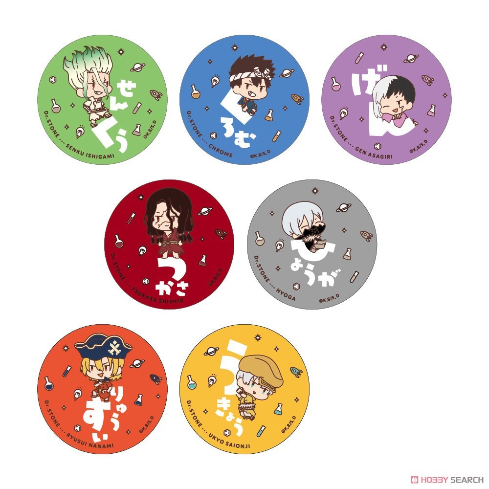 Dr.STONE 新石紀 新石紀元 Q版角色徽章 58mm