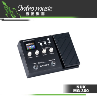 【音拓樂器】NUX MG300 綜合效果器 附變壓器 電吉他效果器