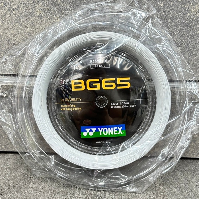 【力揚體育 羽球】 YONEX BG65 200M 大盤線 羽球線 新版