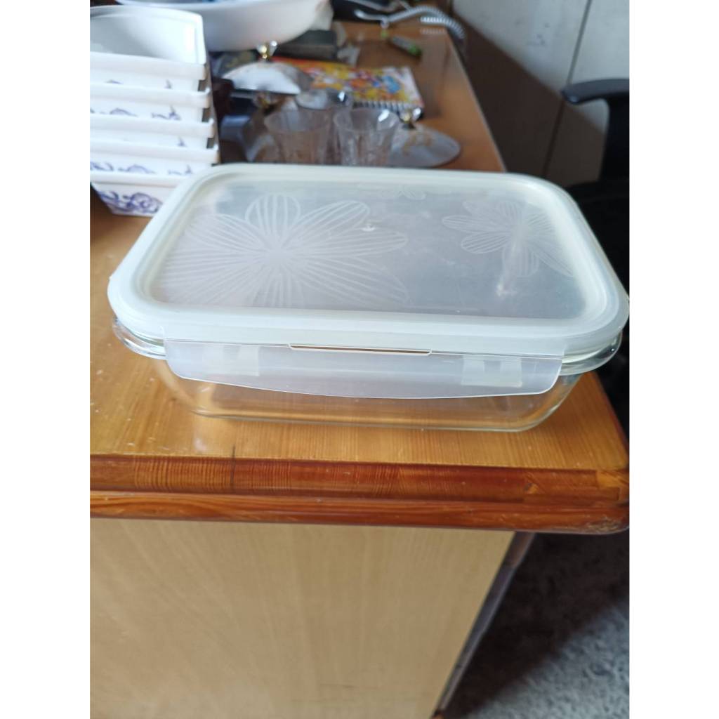 【銓芳家具】LocknLock 樂扣樂扣 耐熱玻璃保鮮盒 防漏 密封盒 沙拉保鮮盒 長方形保鮮盒 食物盒 1121025