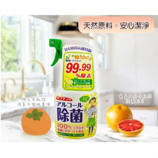 日本PIX獅子化學天然植物廚房除菌噴霧400ML