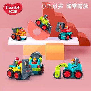 。現貨。huile 匯樂 口袋工程車 迷你工程車 親子互動車模型 3116c