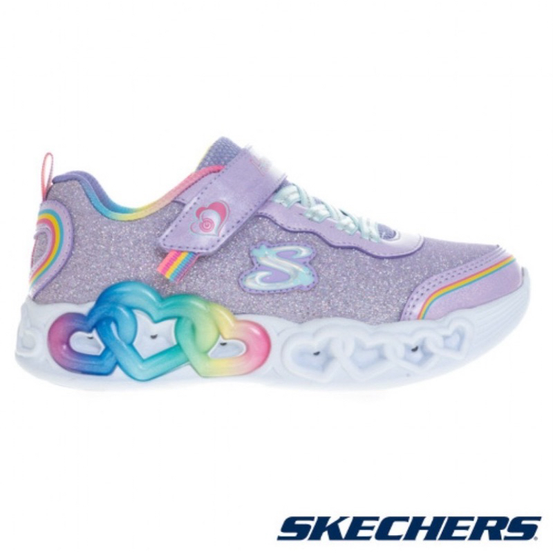 Ruanshop SKECHERS 電燈運動鞋 INFINITE HEART LIGHTS系列女童 運動鞋 布鞋 現貨