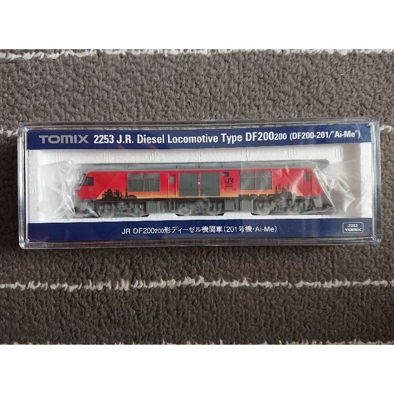 TOMIX 2253【a】JR DF200-200形柴油機關車/柴油機車(201號機．Ai-Me) N規鐵道模型