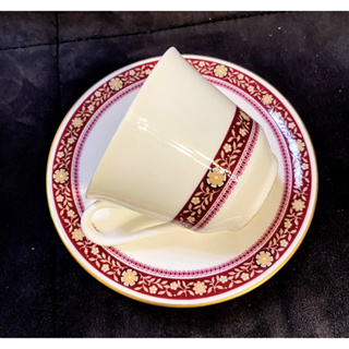 A3#英國帶回二手#英國Royal Doulton英國皇家道爾頓骨瓷咖啡杯盤#英式咖啡杯盤#下午茶杯組#英國製造