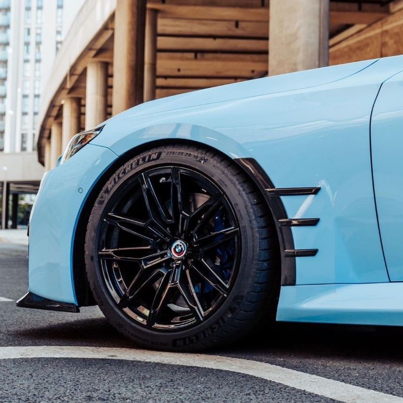 【現貨｜乾碳｜保固2年】BMW G87 M2 升級 MP款 乾式碳纖維 前葉子板 飾條 飾蓋 熱壓 高密合 預浸布 卡夢