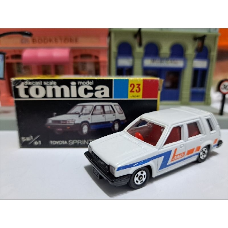 Tomica 日製 No.23 黑盒 23 絕版 稀有 豐田 Toyota Sprinter Carib 日本製