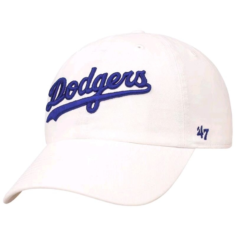 47 Dodgers Los Angeles LA 白色 灰色 鴨舌帽 嘻哈 饒舌 可調式