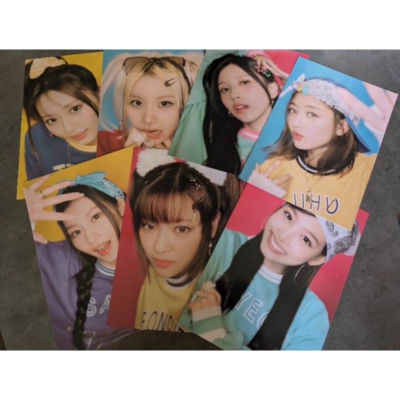 Twice 四期 4期 會員禮海報 七個成員 沒有桃多
