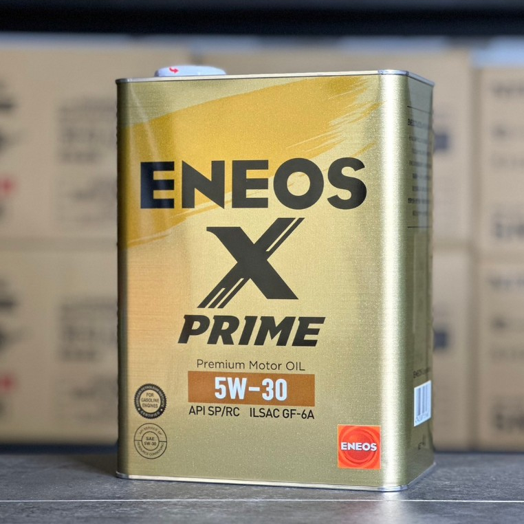【全新SP】日本製 頂級 ENEOS X PRIME 5W30 5W-30 4公升 鐵罐 化學全合成 新日本石油 引能仕