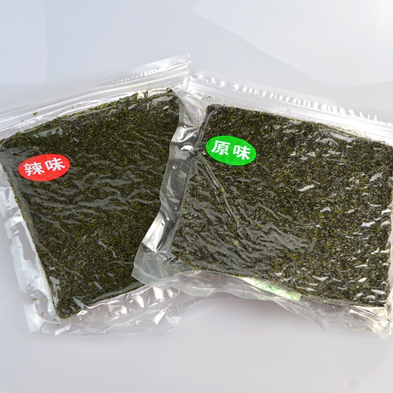 茶點子 海苔40克/包 海苔脆片 厚切海苔杏仁脆片即食海苔片 烤紫菜片 壽司海苔片 網紅零食 兒童休閒零食 辦公室零食