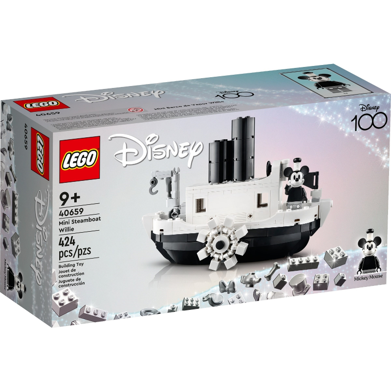 ［想樂］『店面$1250』全新 樂高 Lego 40659 迪士尼 迷你威利汽船 Mini Steamboat Willie