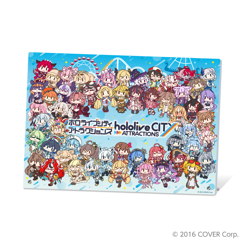 【全新現貨】Hololive City 鯊鯊 百鬼 博衣 0期生 - 6期生 神話 議會 EN 全員壓克力立板