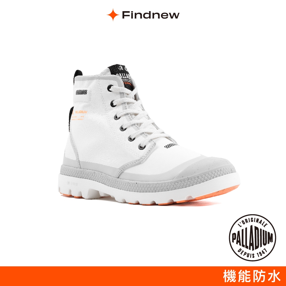 PALLADIUM PAMPA RCYCL LITE WP環保橘標防水靴 女款 白色98848-116【Findnew】