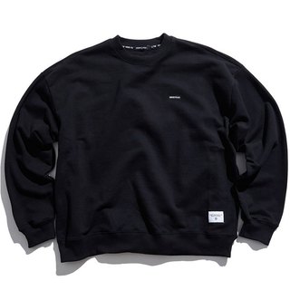 UNDER PEACE 23AW BASIC / OVERSIZE SWEATER 大學T (黑色) 化學原宿