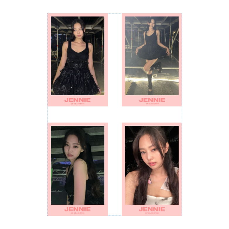 blackpink jennie 小卡 拍立得 2 非官方 ME SOLO jennie solo jennie特典
