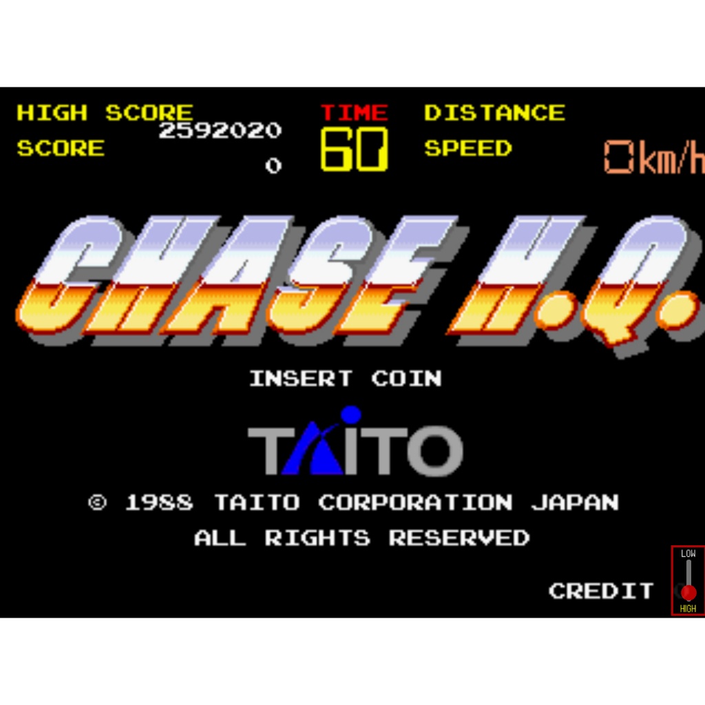 MAME 街機 大型電玩 追蹤 H.Q. Chase H.Q. 警匪追逐 飄移過灣 賽車遊戲 電腦免安裝版 PC運行