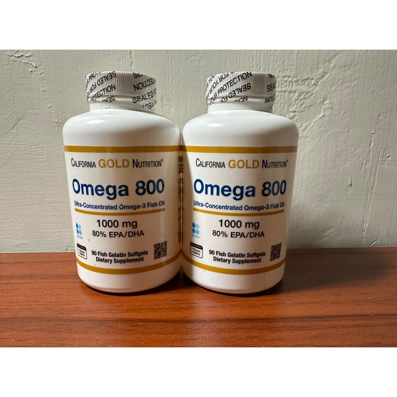 現貨在台* California Gold Nutrition 魚油 omega800 90粒 下標快速出貨