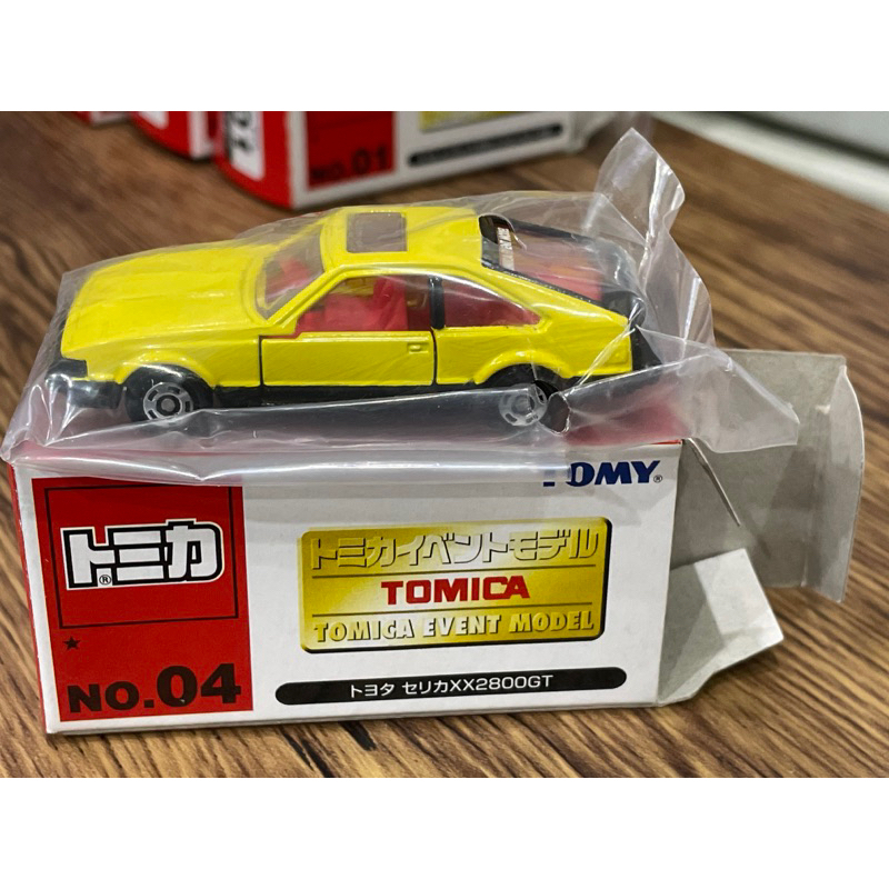 TOMICA 多美 TEM 金牌 1星 NO.04 TOYOTA CELICA 2800GT 舊藍標