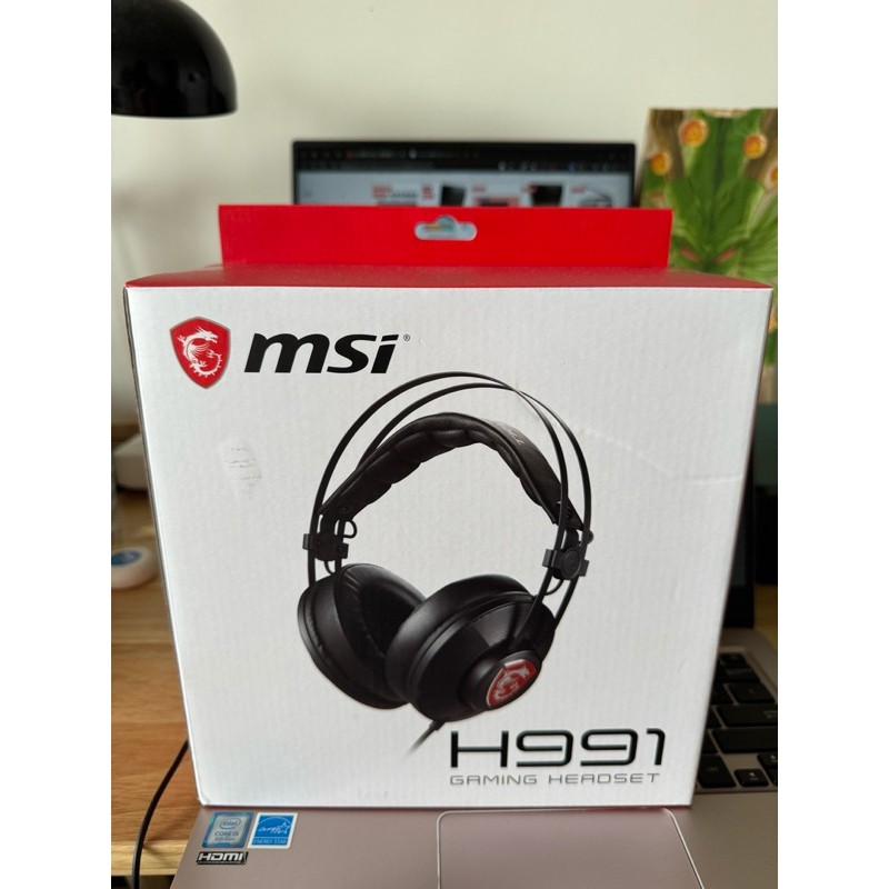 MSI H991 GAMING HEADSET 微星電競耳機 有限耳機/麥克風/專業電競耳機