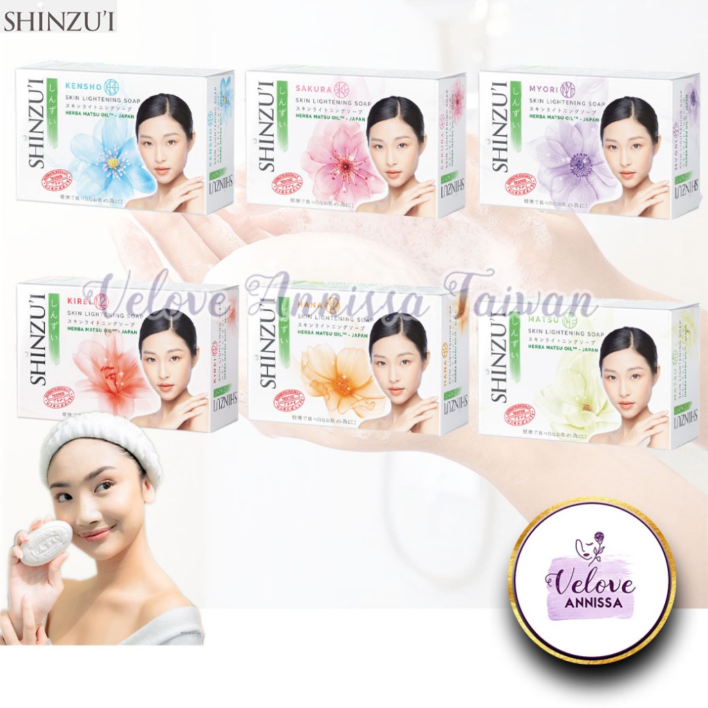 Shinzui Sabun 85gr Batang Skin Lightening Body Soap Badan