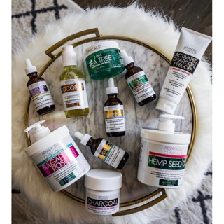 安瓶精華液ADVANCEDClinicals🇺🇸維C膠原蛋白🧬眼霜👁️玻尿酸💧薑黃油⚗️六勝肽🍋暗淡斑🌹玫瑰