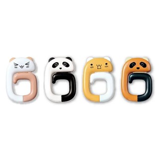 桌邊掛鉤(特價) 桌邊 掛勾 收納 動物造型 掛鉤【久大文具】1404