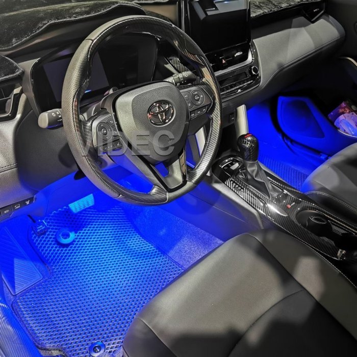 巨城汽車精 各車系 LED 車內 氣氛燈 車門燈 SMD LED 軟燈條 5050 CROSS CC 實車安裝