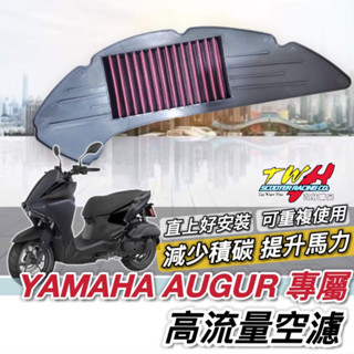 現貨🔥高流量空濾 可重複使用 山葉 AUGUR 空濾 YAMAHA 空氣濾清器 機車空濾 空氣濾網 空氣濾芯 TWH