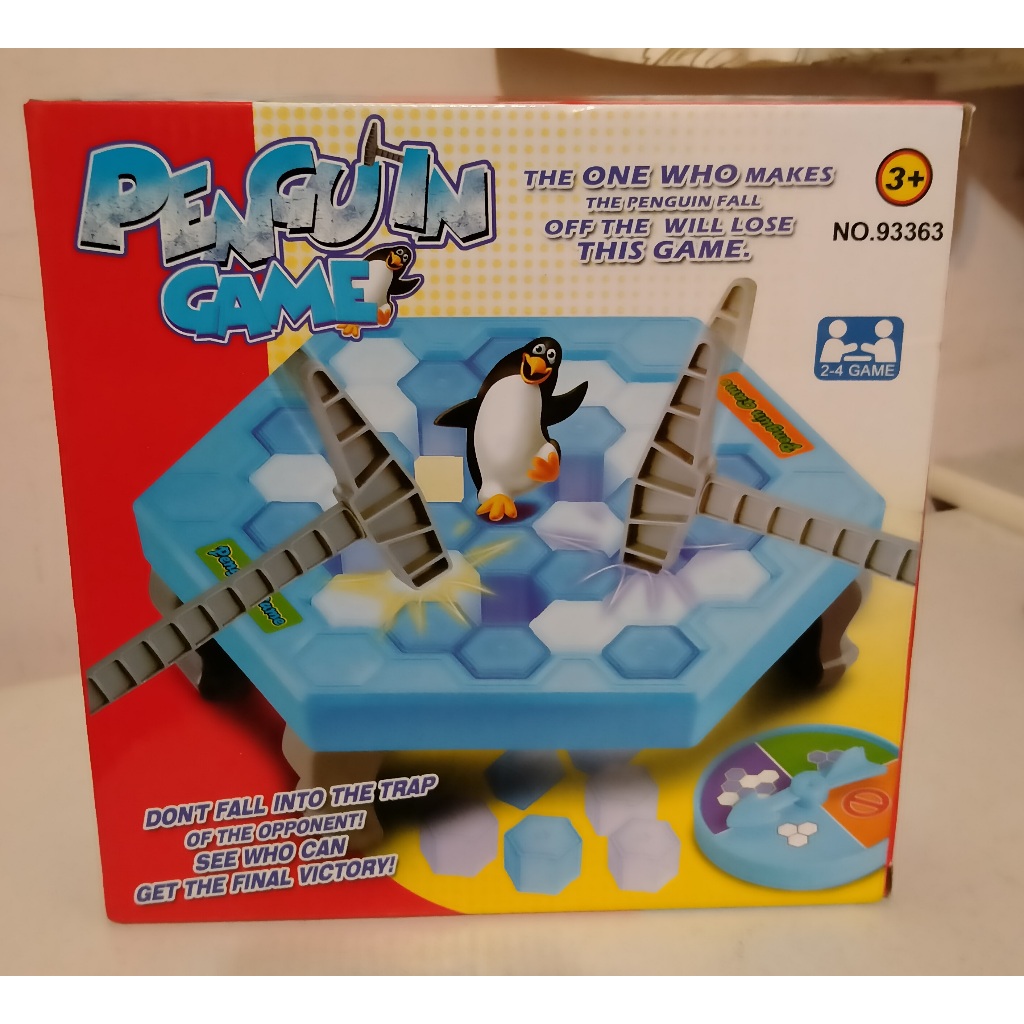 【現貨】 中版 企鵝敲冰 拯救企鵝 敲冰磚 企鵝破冰台 益智遊戲 桌遊 親子互動 趣味休閒