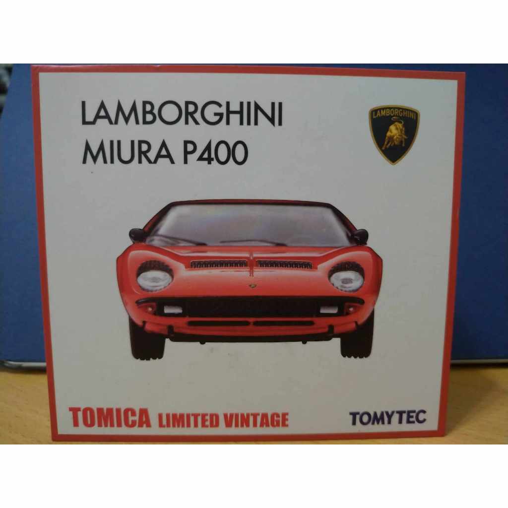 Tomytec TLV Lamborghini 藍寶堅尼 Miura 紅色