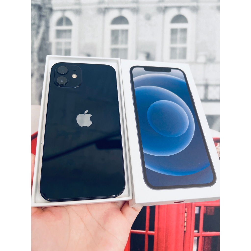 【優勢蘋果】iPhone12 64/128G黑色 外觀近全新 台灣公司貨 提供保固 福利機 外觀99%新