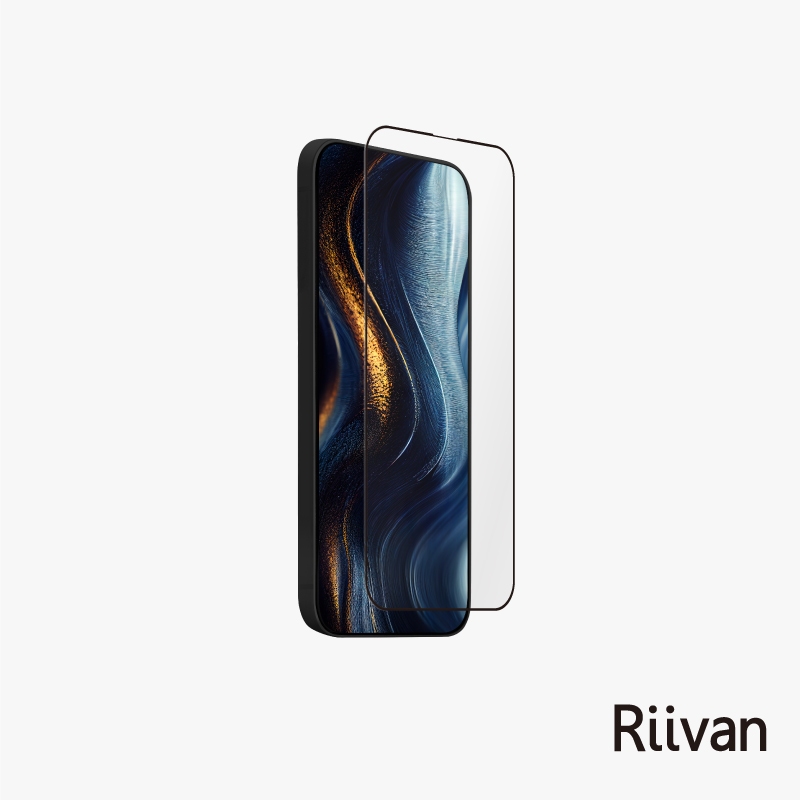 Riivan iPhone 15系列 2.5D滿版/鋼化玻璃(非滿版) 抗油汙抗刮保護貼【活動加購品】