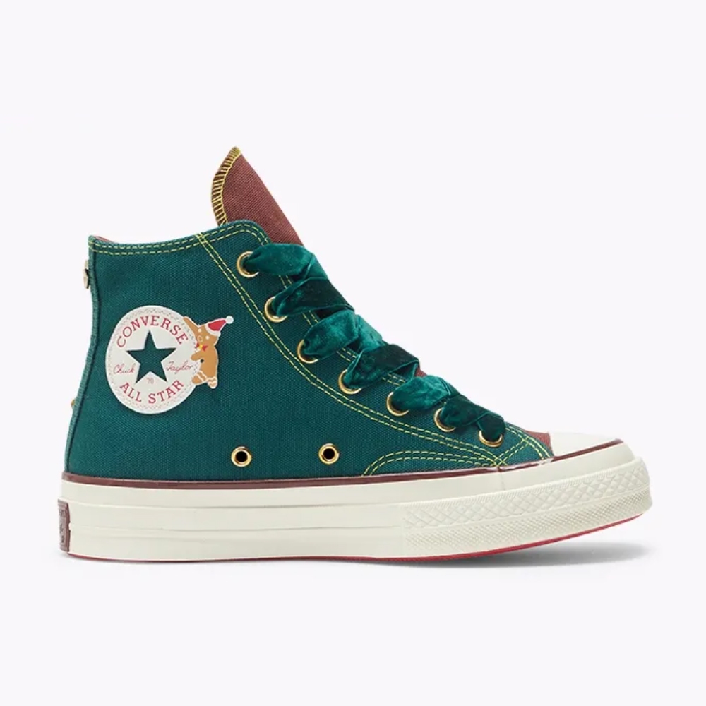 CONVERSE CHUCK 70 1970 HI 高筒 休閒鞋 男鞋 女鞋 聖誕款 綠色-A07978C