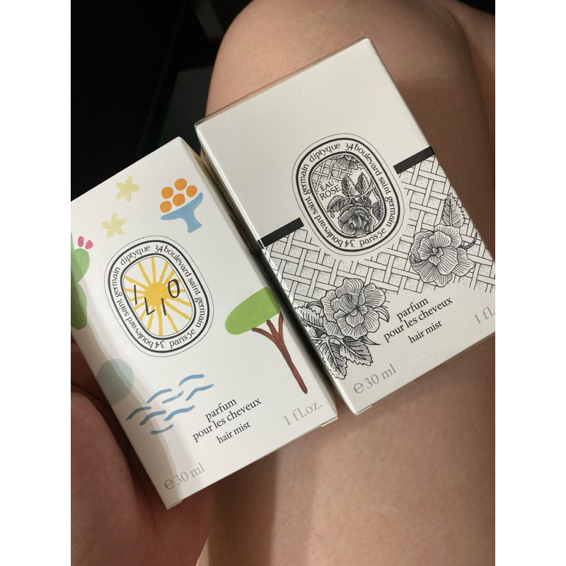 DIPTYQUE 髮香噴霧 30ml （玫瑰之水/暖陽）