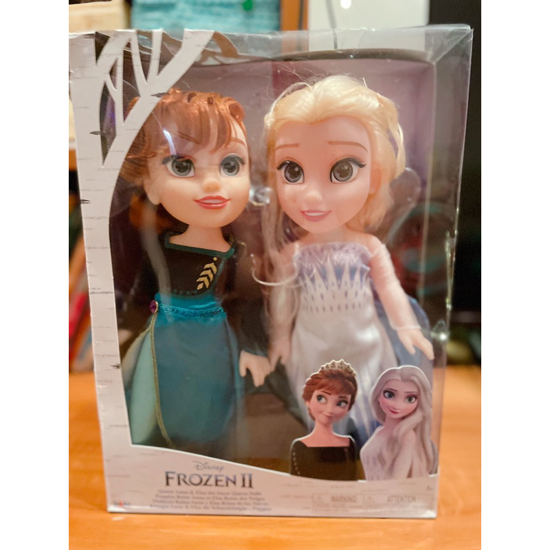 ［全新］Frozen2 冰雪奇緣公主玩偶2入 好市多購入
