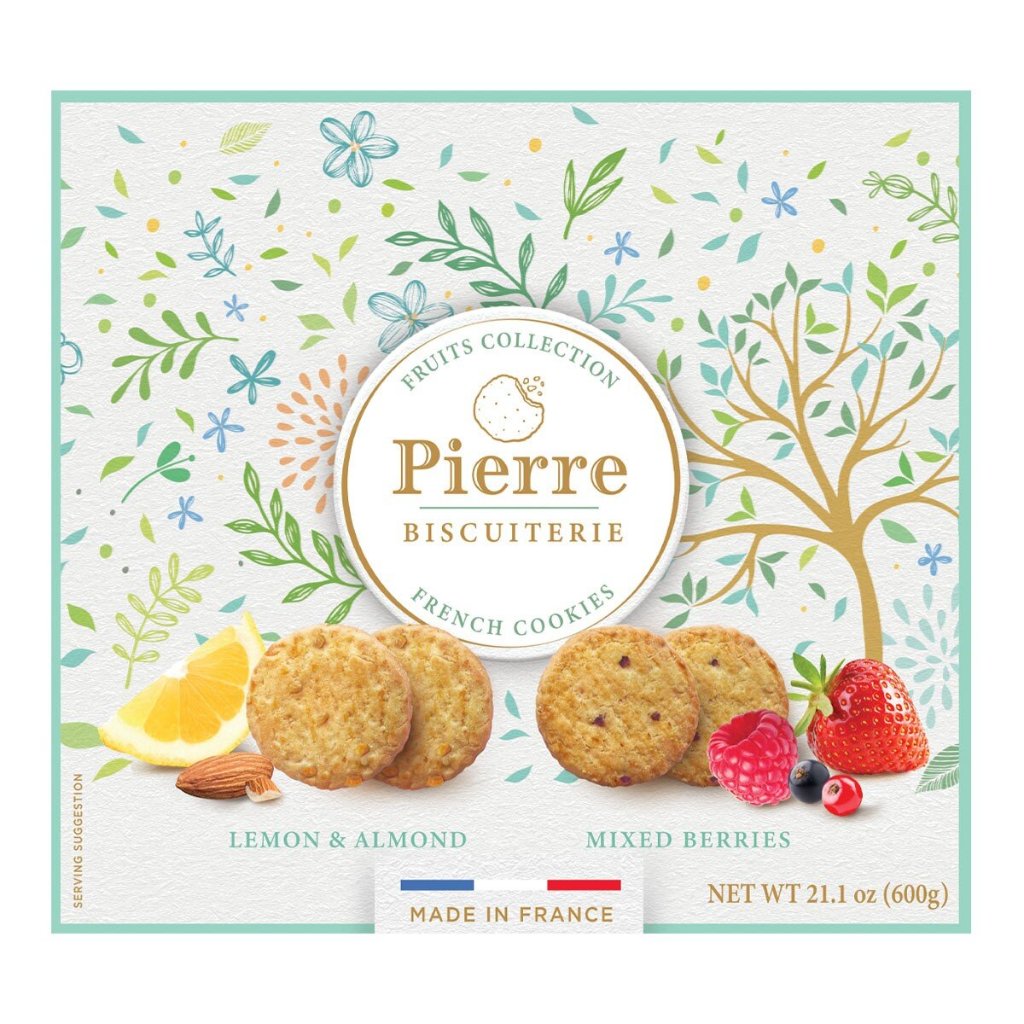 BLANC_COSTCO好市多 法國 Pierre Biscuiterie 法式綜合奶油餅乾 37.5公克*16入/盒