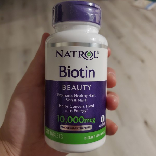 🌈大瓶200錠🌈Natrol 納妥 膠囊 生物素10000微克 Natrol Biotin 維生素B群 維他命B7