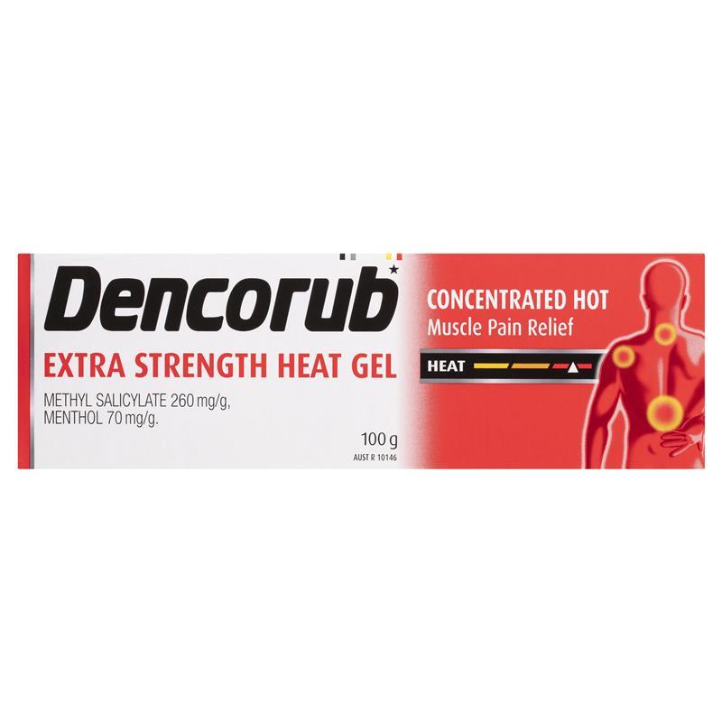 🐨澳洲代購- 現貨! Dencorub 拉扭傷 關節肌肉酸痛 輕度關節炎 風濕 熱感舒緩凝膠 100g