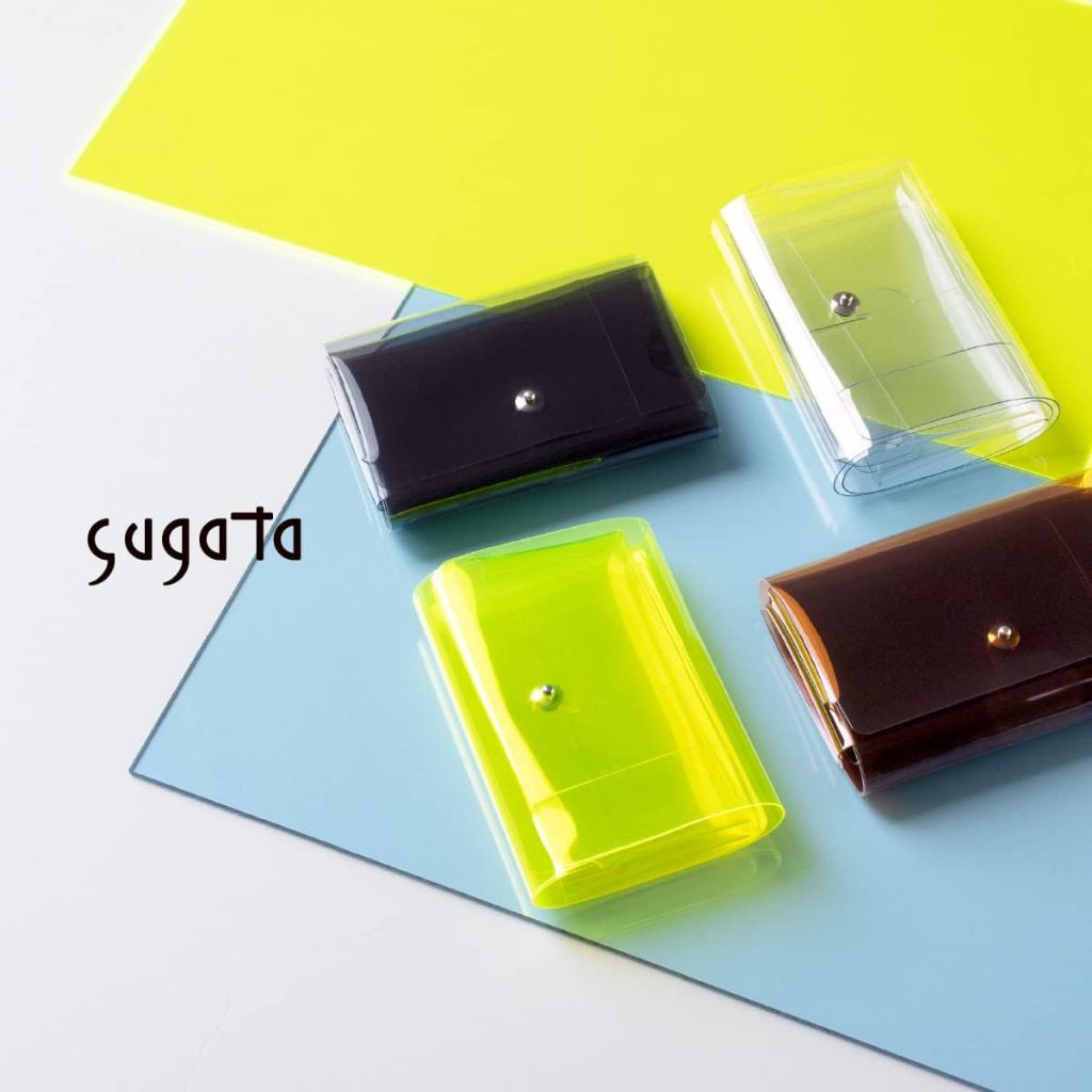 asoboze sugata PVC錢包 三折短夾 日本製造 輕量超薄皮夾 卡夾 零錢包