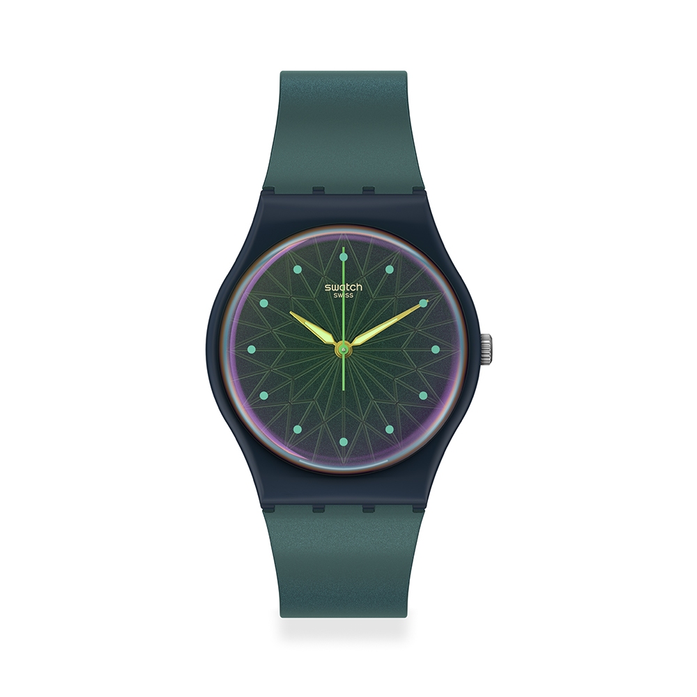 【SWATCH】Gent 原創系列手錶DREAMING OF GEMSTONES (34mm) 瑞士錶 SO28N117